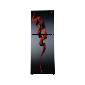 PEL InverterOn Flat Glass Door Freezer-On-Top Refrigerator 13 Cu Ft Hazel Red Blaze (21860-GD-INV)