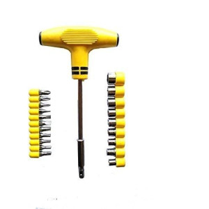 24 Pcs T Tool Screwdriver Set
