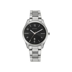 Titan Trendsetters Collection Analog Women's Watch - Silver (2639SM08)