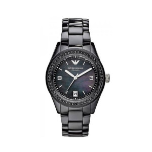Emporio Armani Ceramica Women's Watch Negro (AR1423)