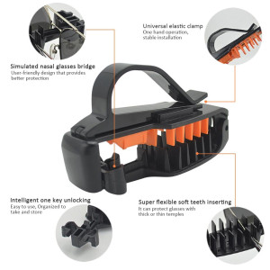 Ferozi Traders Car Sun Visor Sun Glasses Frame Holder