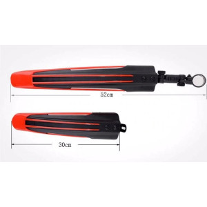 Ferozi Traders 1 Set Fold Able Bicycle Front Rear Mud Fenders