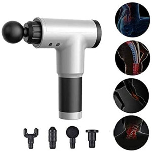 Ferozi Traders Muscle Massager Gun Silver