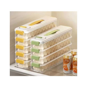3 Layer Food Dumpling Storage Box