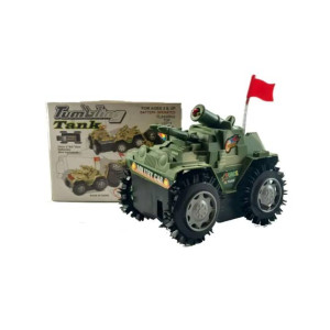 Afreeto Army Tank Truck Toy Set For Kids - Pack of 2
