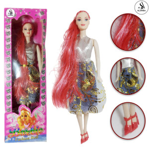 Alsimba Sweet Malena Barbie Doll Dress Up Set Fashion Clothes Skirt Casual Clothes Suit Girl toys