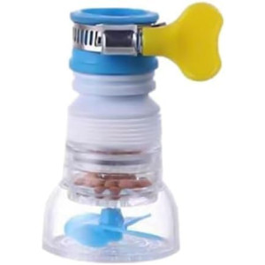 Muzamil Store Faucet Swivel Bath Tap Adapter Filter - Blue