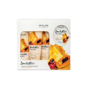 Oriflame Love Nature Tropical Fruits Facial Kit For Unisex (32255)