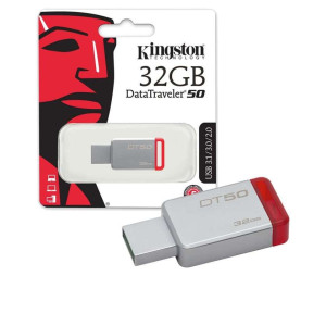 Kingston 32GB USB 3.0 Metal Flash Drive (DT50)