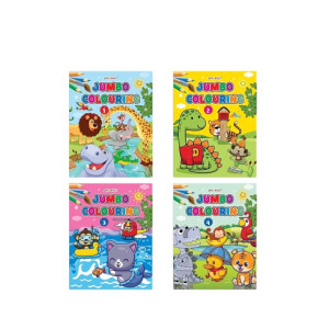 Afreeto 4 Color Book Set For Kids