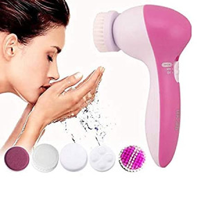 Ferozi Traders 5 in 1 Electric Facial Cleanser And Massager