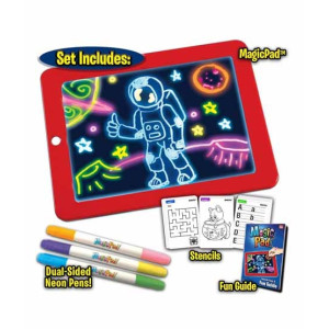 Pen&Paper 3D Magic LED Writing Board For Kids