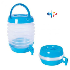 HR Traders Collapsible Drink Dispenser 3.5 Liters Blue