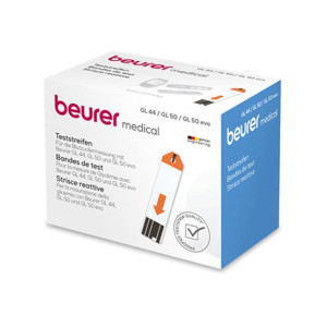 Beurer Test Strips For GL 44 /GL 50/GL 50 Evo - 50 Strips (463.04)