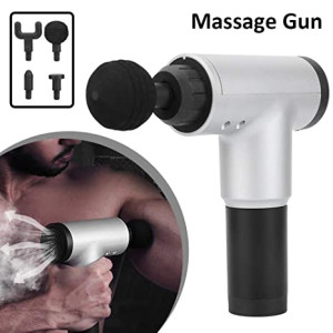 Ferozi Traders Muscle Massager Gun Silver