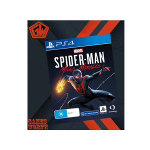 Marvel Spiderman Miles Morales DVD Game For PS4
