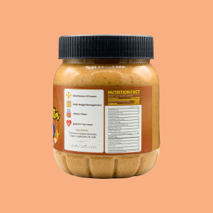 Zaksyard Almond Butter (All Natural) Creamy 510g