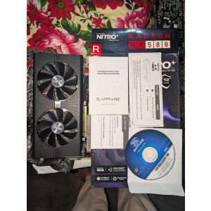 AMD Sapphire Nitro Rx 580 4GB With Box Pack