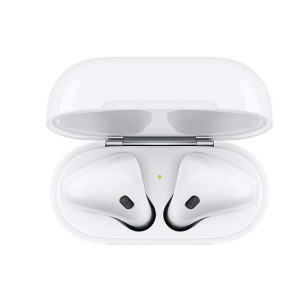 Shoopik Airpods 2 With Wireless Charging Case White