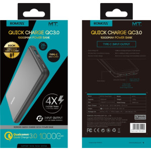 Romoss MT Pro 10000mAh Power Bank Grey