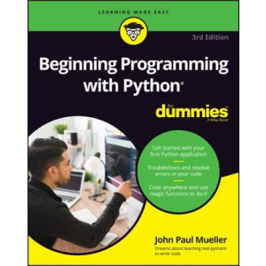 Beginning Programming with Python For Dummies Book
