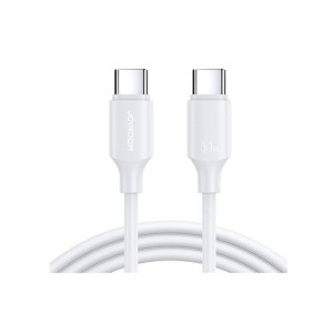 Joyroom 60W Type-C to Type-C Charging Cable 1m White (S-CC060A9)