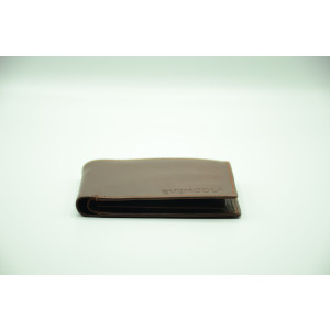 Evenodd Plain Leather Wallet For Men Camel (MAW18050)