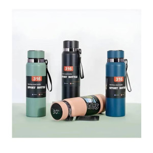 800ML Smart LED Temperature Display Water Bottle