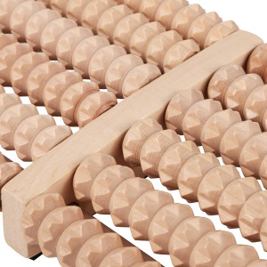 Traditional Wooden Roller Foot Massager