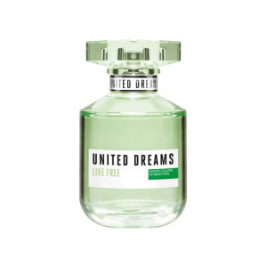 Benetton United Dreams Live Free Eau De Toilette For Women 80ml