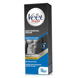 Letsshop Men Hair Removal Cream for Sensitive Skin - 50g