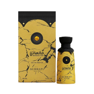 Surrati Spray Manhattan Bold Woody Perfume For Unisex - 100ml