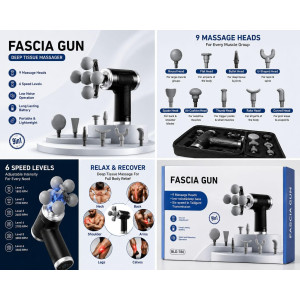 5 Ball Fascia Deep Tissue Gun Massager