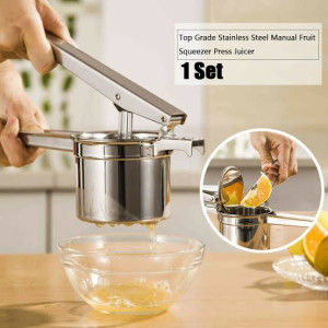 sooperdotpk Orange Manual Juicer