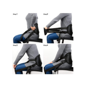 G-Mart Adjustable Waist Protector Portable Back Support Belt