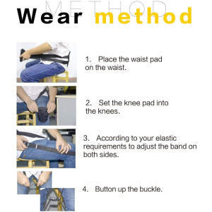 Muzamil Store Adjustable Waist Protector Belt