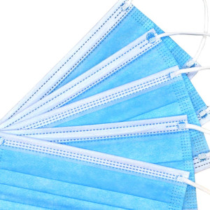 Hamayun Goods 3 Ply Disposable Surgical Face Mask Blue (Pack Of 50)