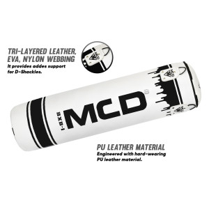 MCD Punching Bag Boxing Kit Full Set White