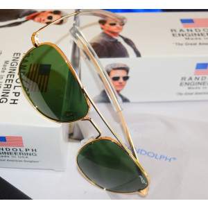 Randolph Engineering Aviators Polarized Men's Sunglasses