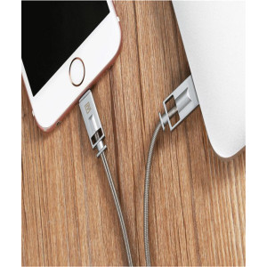 Remax Fast Charging USB Cable Silver (RC-056i)