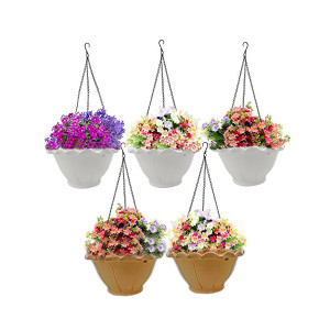 Nature's Shop Hand Made Hanging Pot Pack Of 2