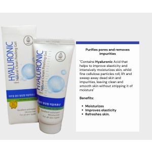 Illusion Store Hyaluronic Natural Clean Peeling Gel