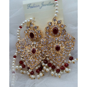 Jewel Art Indian Gold Plated Jewellery Set