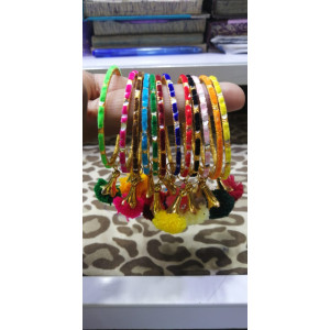 AAA Collections Handmade Bangles Set Multicolor