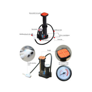 Ferozi Traders Mini Portable Foot AIr Pump