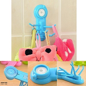 G-Mart Key Holder Suction Cup Hook Multicolours