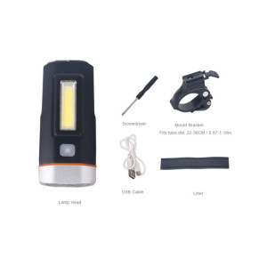 Ferozi Traders Rechargeable Waterproof LED Bicycle Light