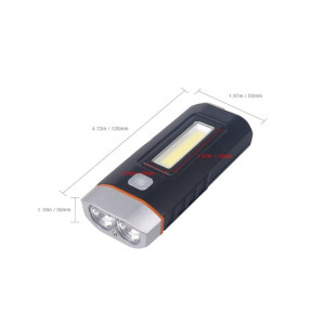 Ferozi Traders Rechargeable Waterproof LED Bicycle Light