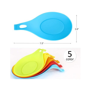 G-Mart Heat Resistant Silicone Spoon Rest Multi