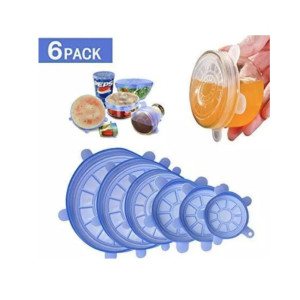 G-Mart Silicone Food Storage Bowl Cover 6Pcs